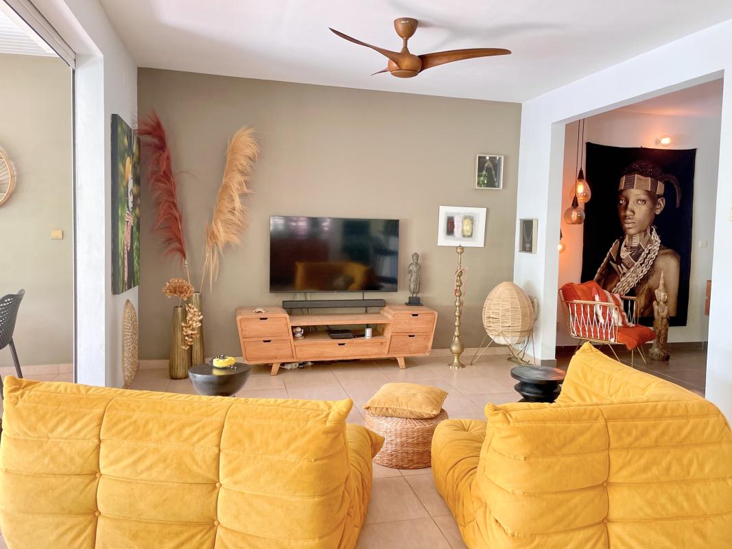 Location villa 3 chambres Trois ilets - vue télévision globale